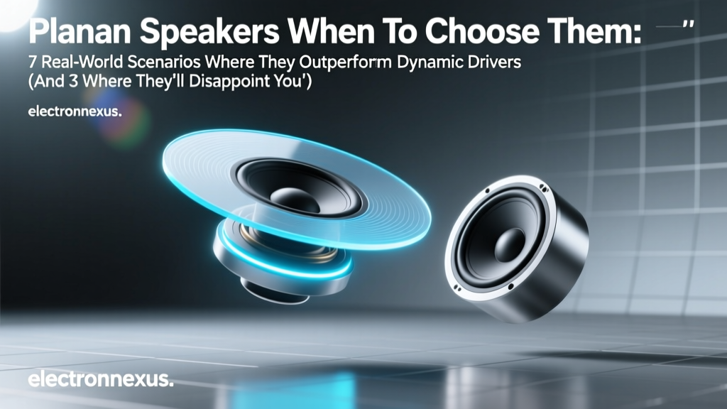 Planar Speakers When To Choose Them: 7 Real-World Scenarios Where They Outperform Dynamic Drivers (And 3 Where They’ll Disappoint You)