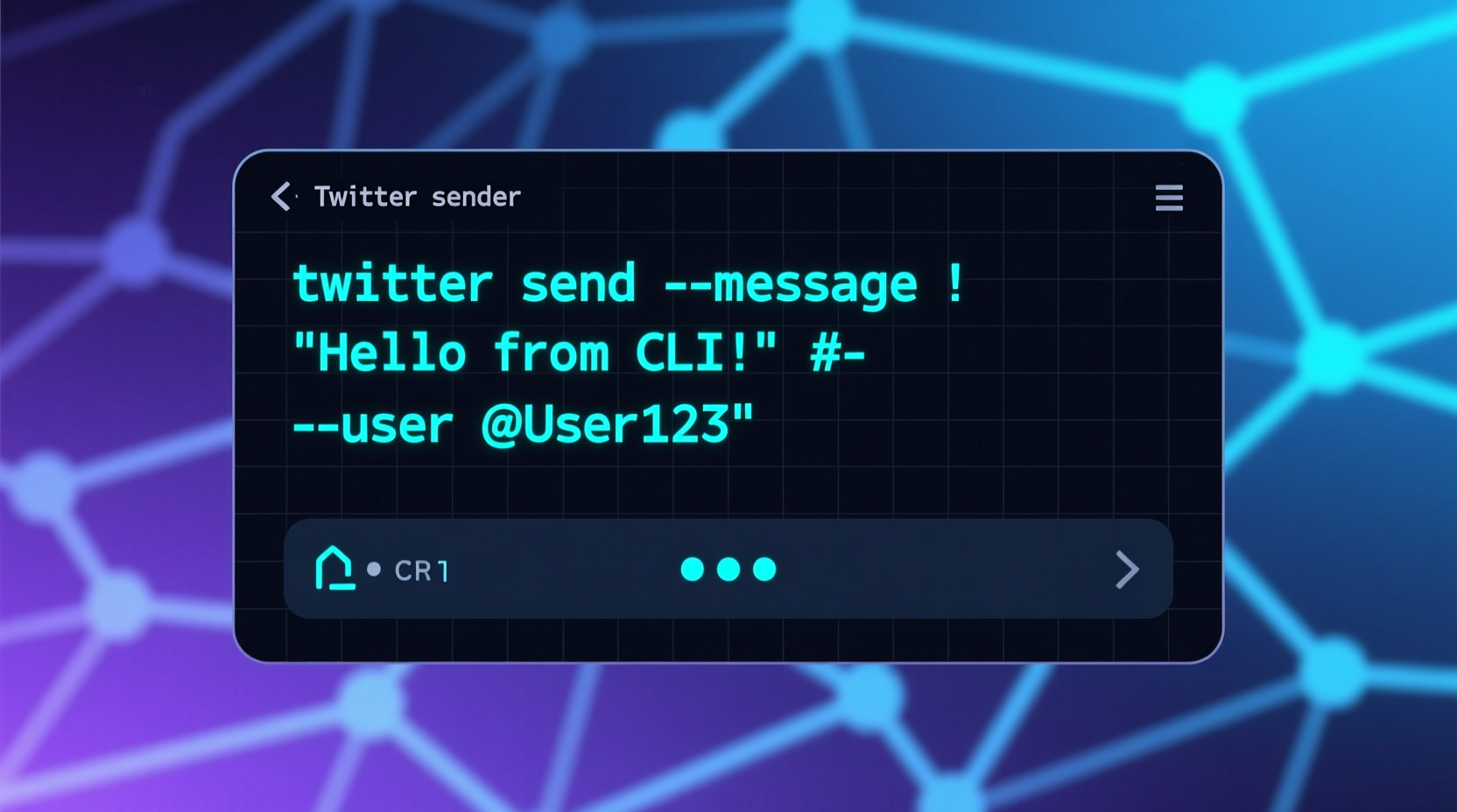 send twitters from the command line in any os