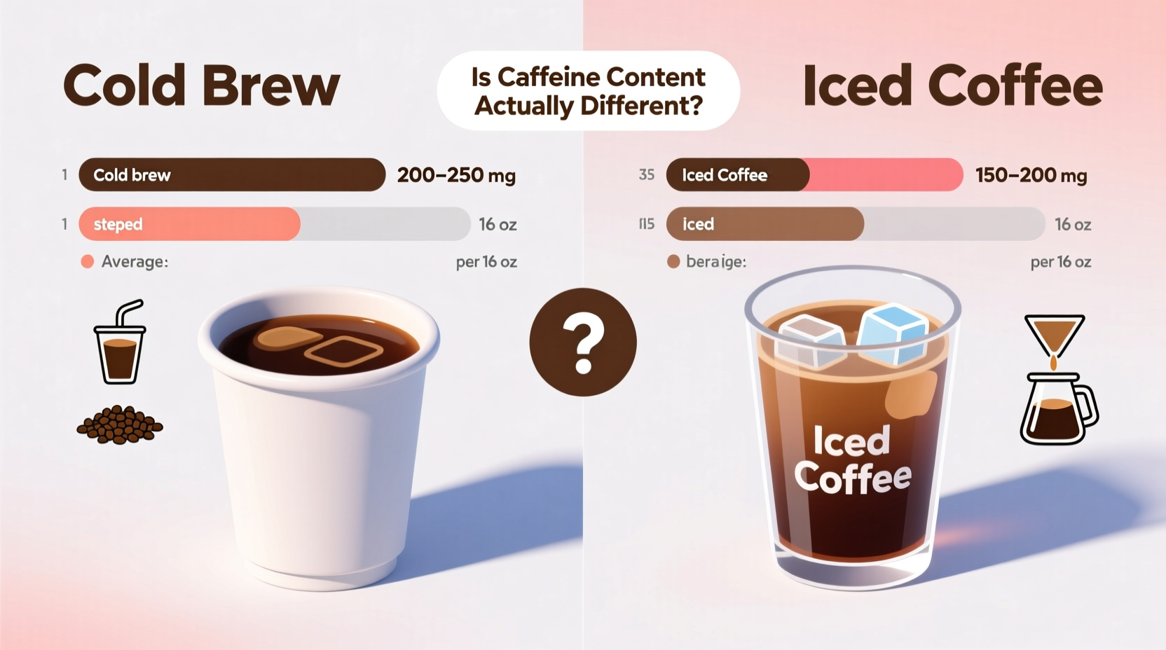 Cold Brew Vs Iced Coffee Is The Caffeine Content Actually Different
