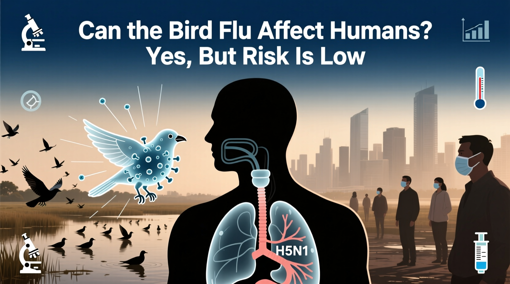 Can the Bird Flu Affect Humans? Yes, But Risk Is Low