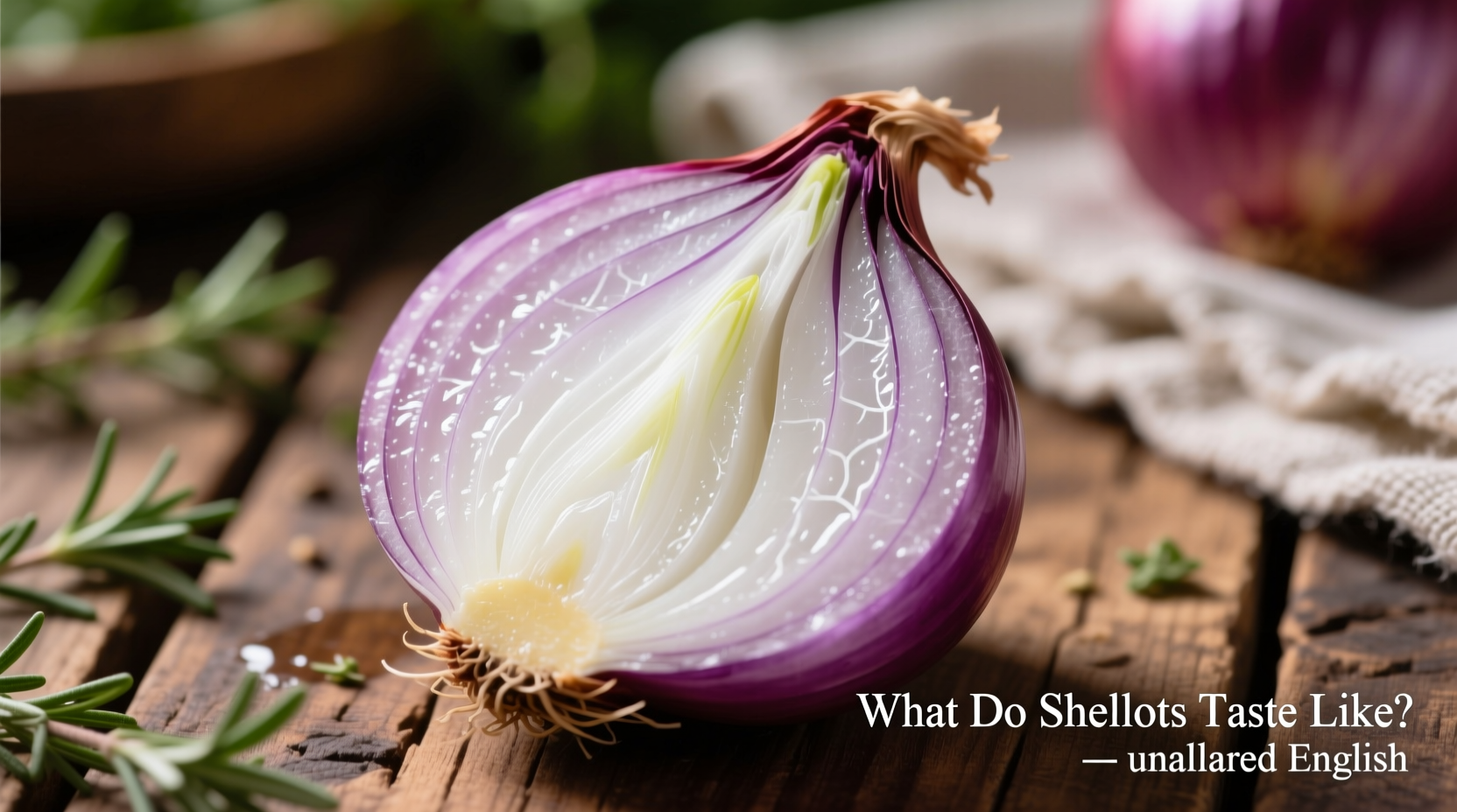 what do shallots taste like
