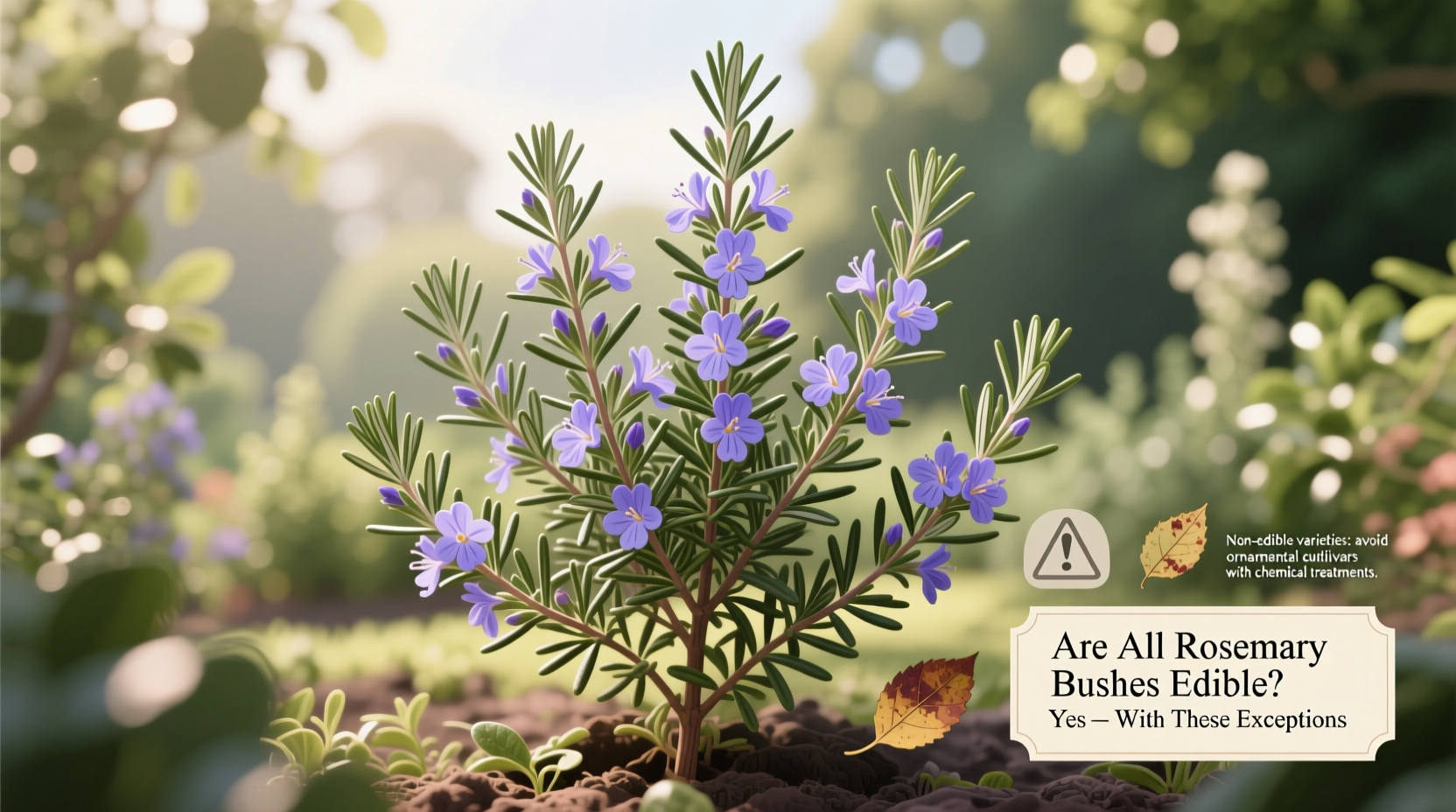 Edible Rosemary: 3 Safe Varieties | TheHomeSprouts
