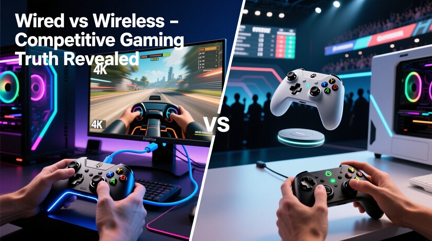 wired controller vs wireless for competitive gaming truth revealed