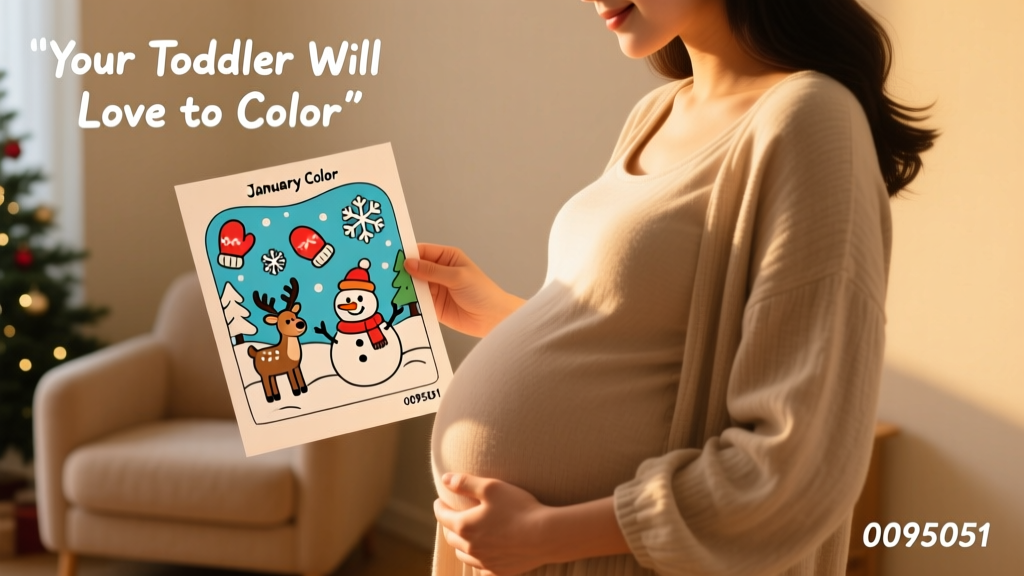 January Coloring Pages Your Toddler Will Love To Color: Developmentally Smart Designs for Winter Learning