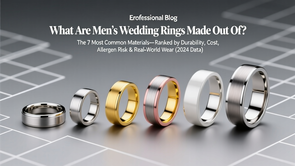 Men’s Wedding Rings Materials: Top 7 (2026)