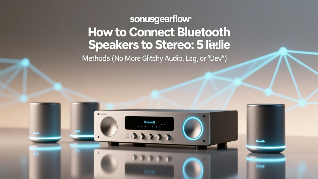 Bluetooth Speakers to Stereo: 5 Reliable Methods (2026)