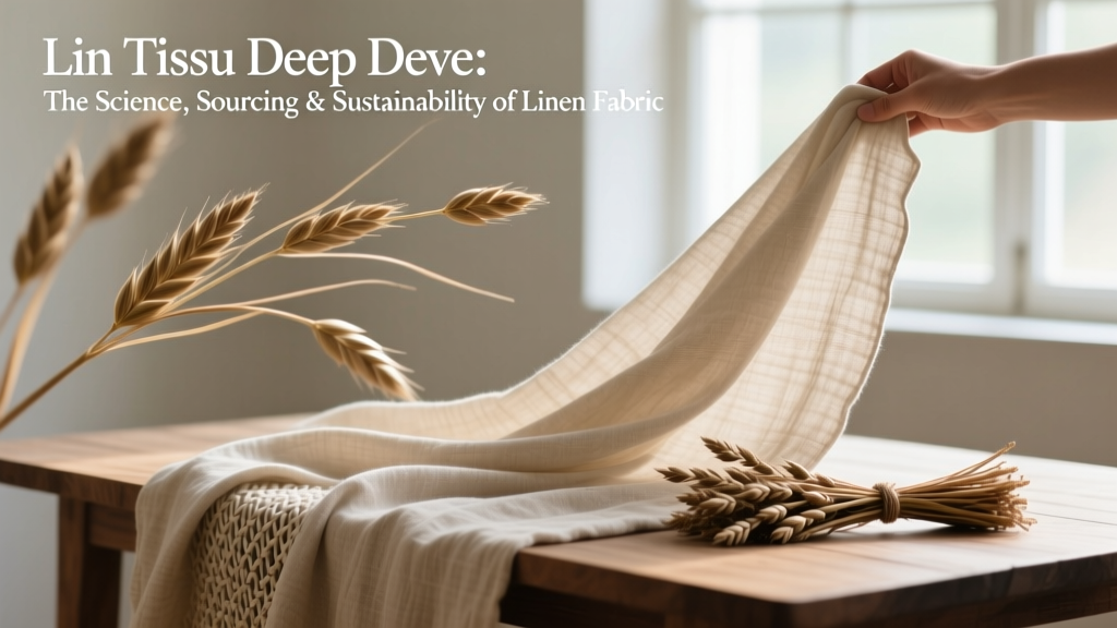 Lin Tissu Deep Dive: The Science, Sourcing & Sustainability of Linen Fabric