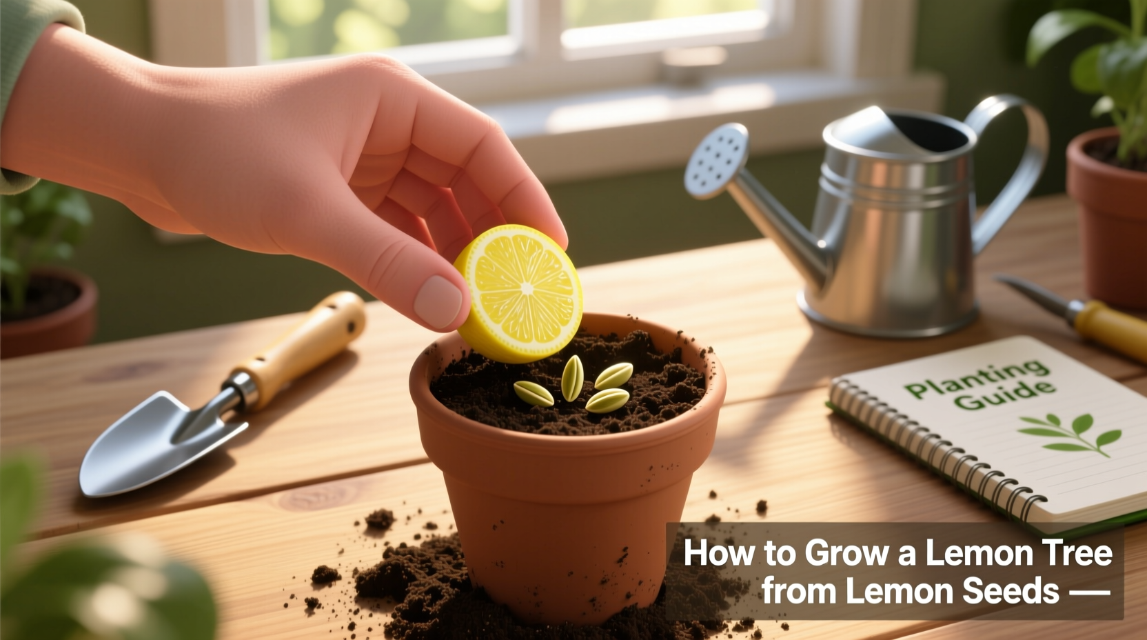 Grow Lemon Tree from Seeds: Complete Step-by-Step Guide