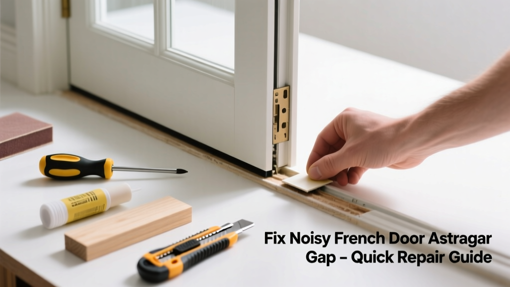 Fix Noisy French Door Astragal Gap – Quick Repair Guide