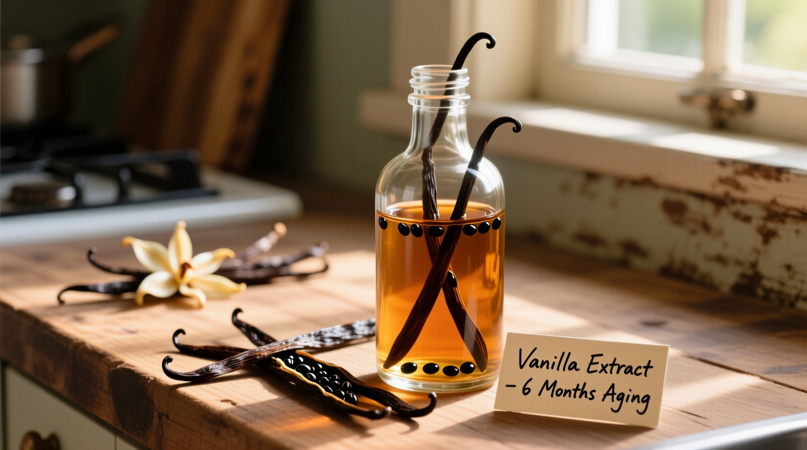 how to make vanilla flavoring