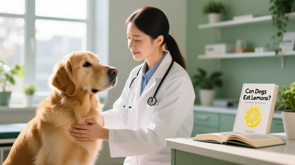 Veterinarian gently examining a calm dog during a wellness check, emphasizing proactive pet health care