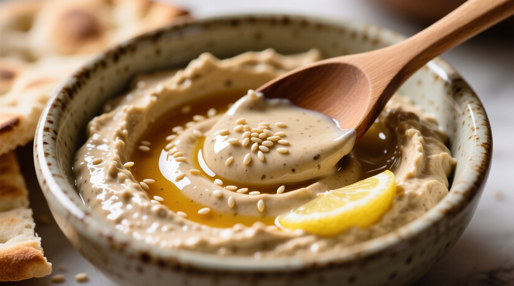 what does tahini sauce taste like