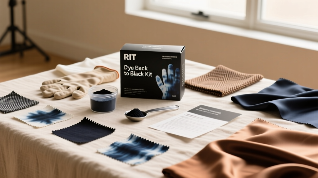 RIT Dye Back to Black Kit: Safety, Standards & Best Practices