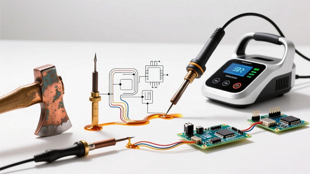 History of Tools Soldering: Copper to Smart Stations