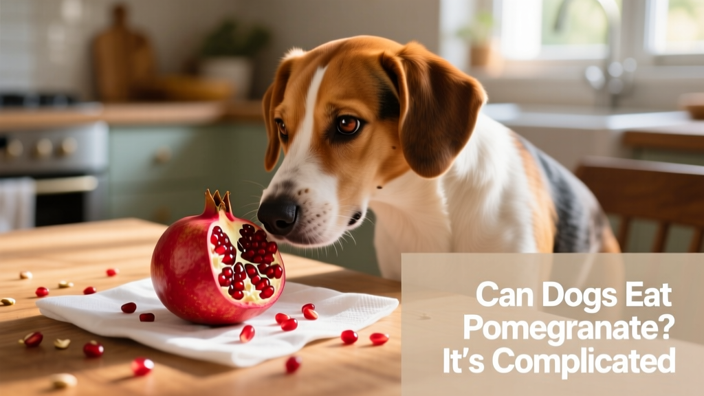 Can Dogs Eat Pomegranate? It's Complicated