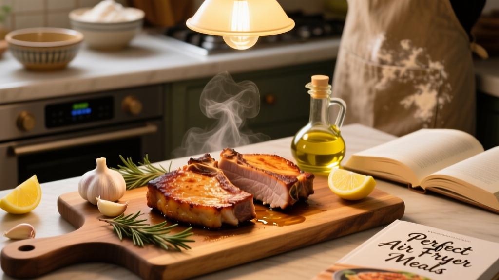 Perfect Boneless Pork Chops in Air Fryer Oven