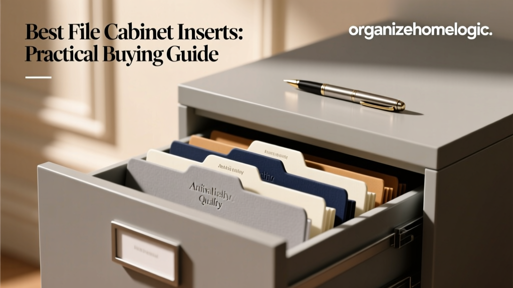 Best File Cabinet Inserts: Practical Buying Guide