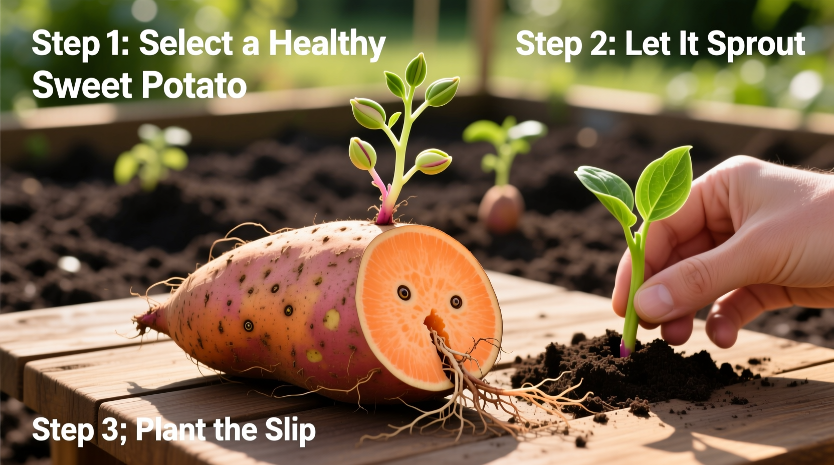 Grow Sweet Potatoes from Sweet Potato: Complete Guide