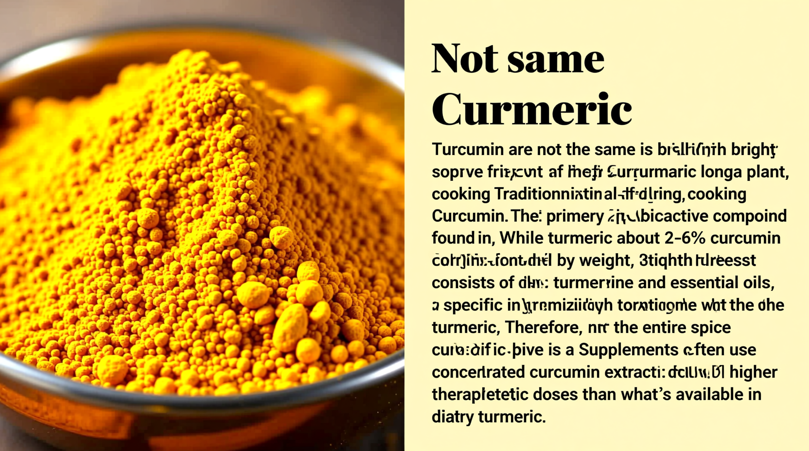 Turmeric vs Curcumin: Clearing the Confusion