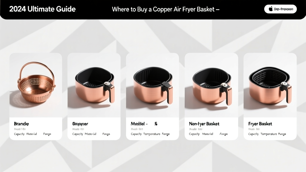 Copper Air Fryer Basket: Where to Buy (2026)
