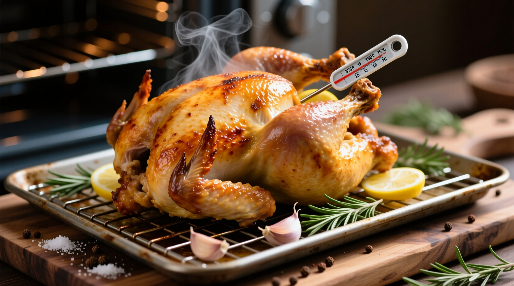 how long to cook a chicken in the oven