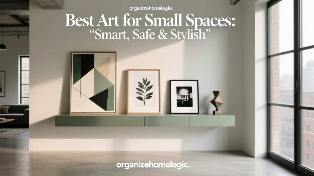 Best Art for Small Spaces: Smart, Safe & Stylish