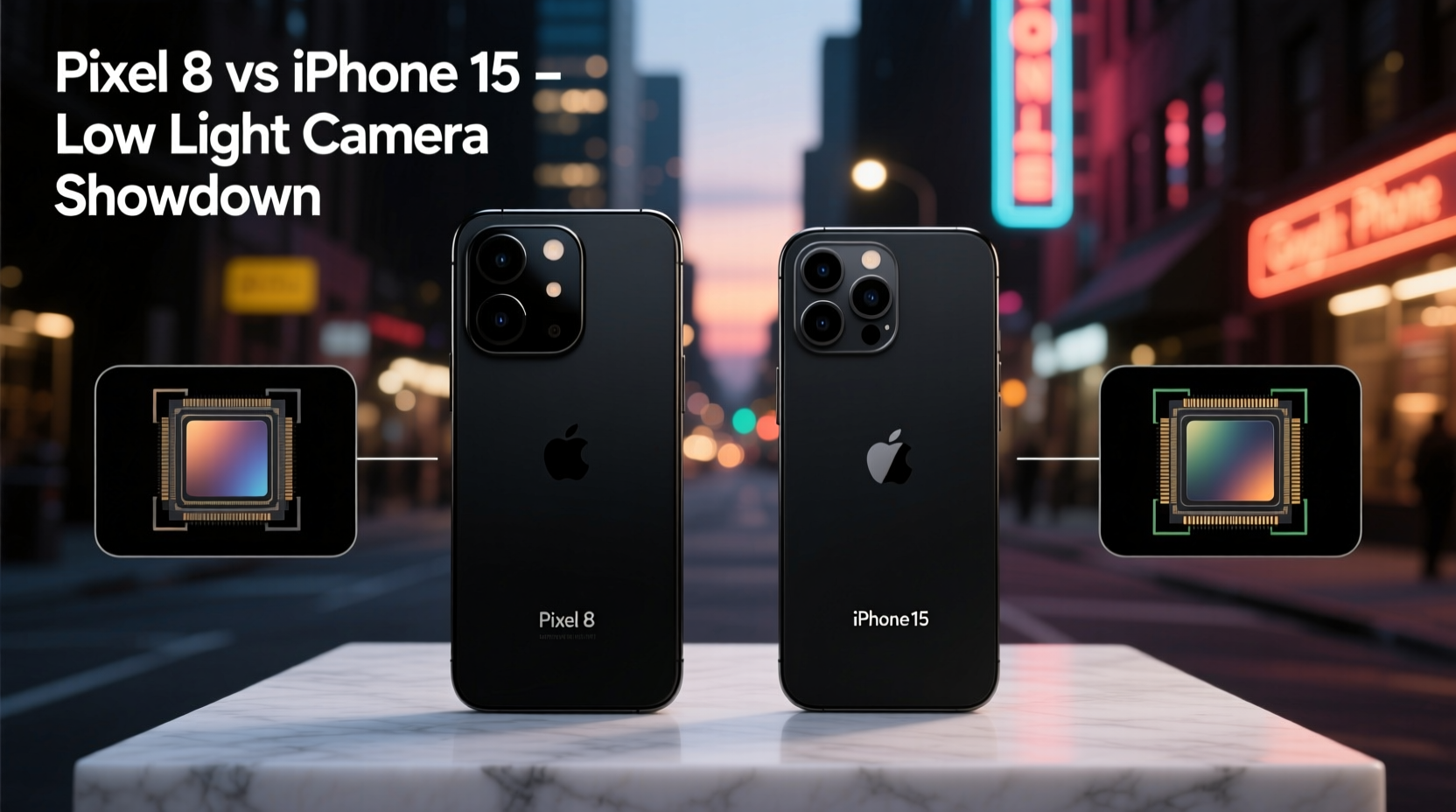 google pixel 8 vs iphone 15 which camera excels in low light photography