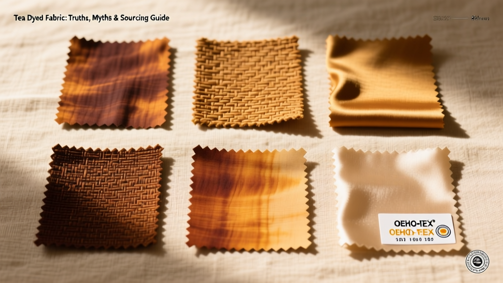 Tea Dyed Fabric: Truths, Myths & Sourcing Guide