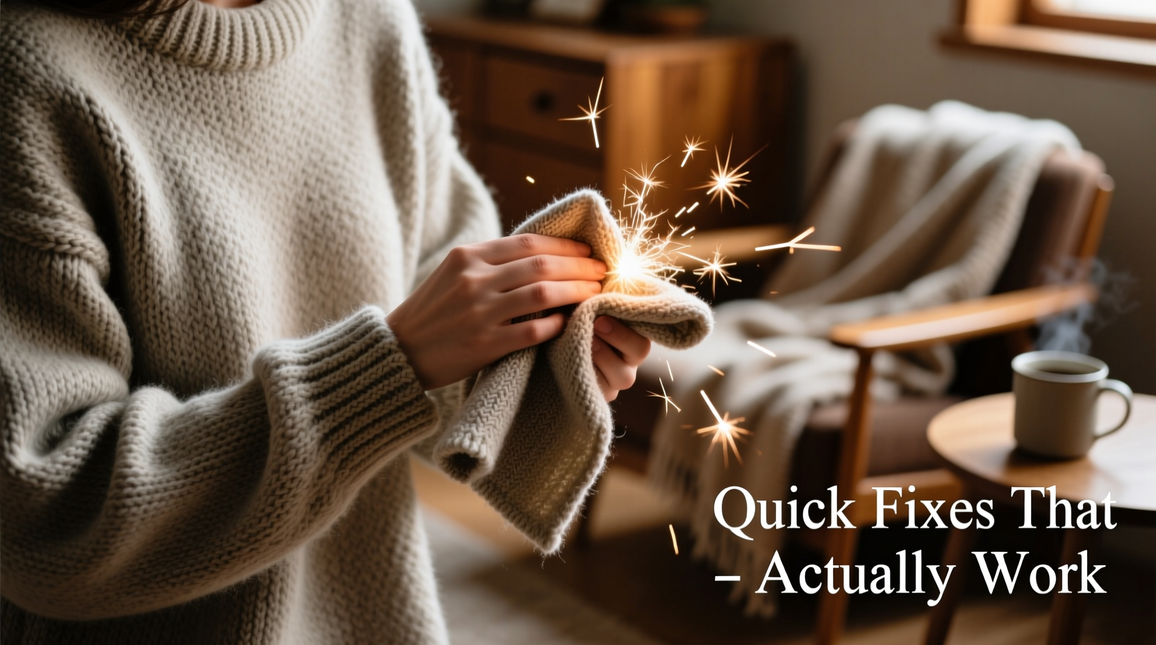 how to stop static cling in winter clothes quick fixes that actually work