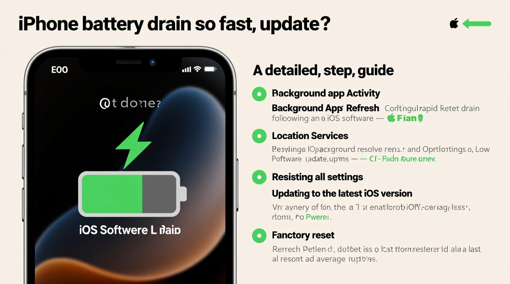 How to Fix Fast Battery Drain After Update
