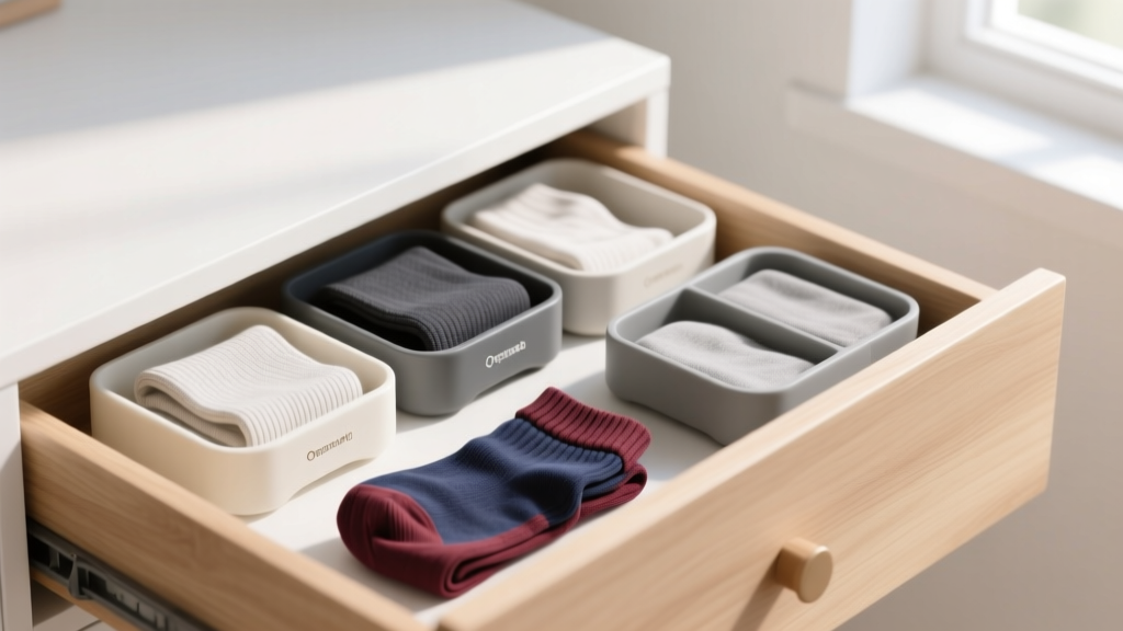 Best Sock Organizers for Tidy Dresser Drawers