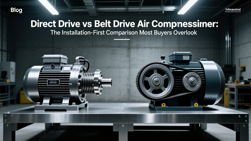 Direct Drive vs Belt Drive Air Compressor: Installation ROI