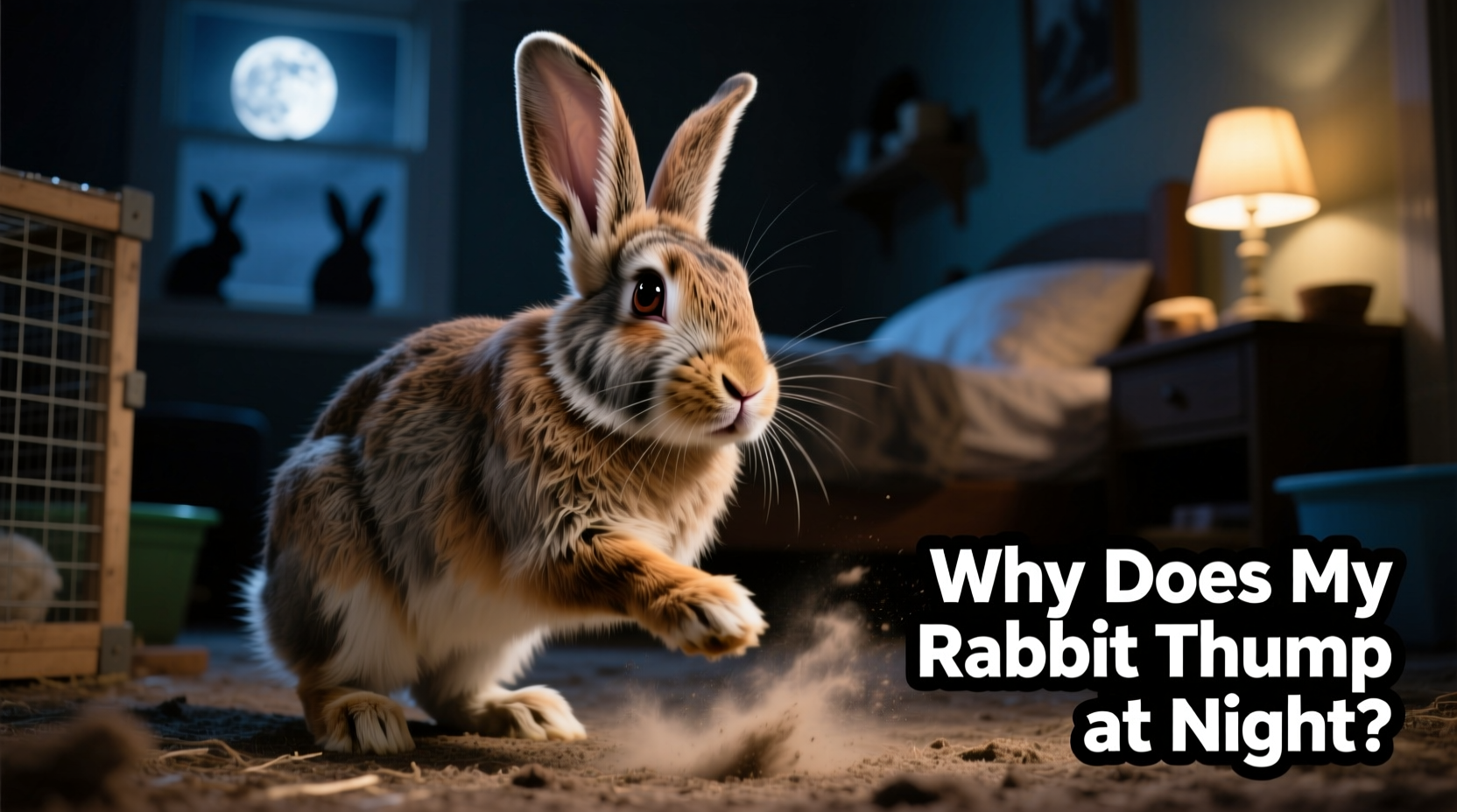 Why Does My Rabbit Thump At Night Decoding Stress Signals