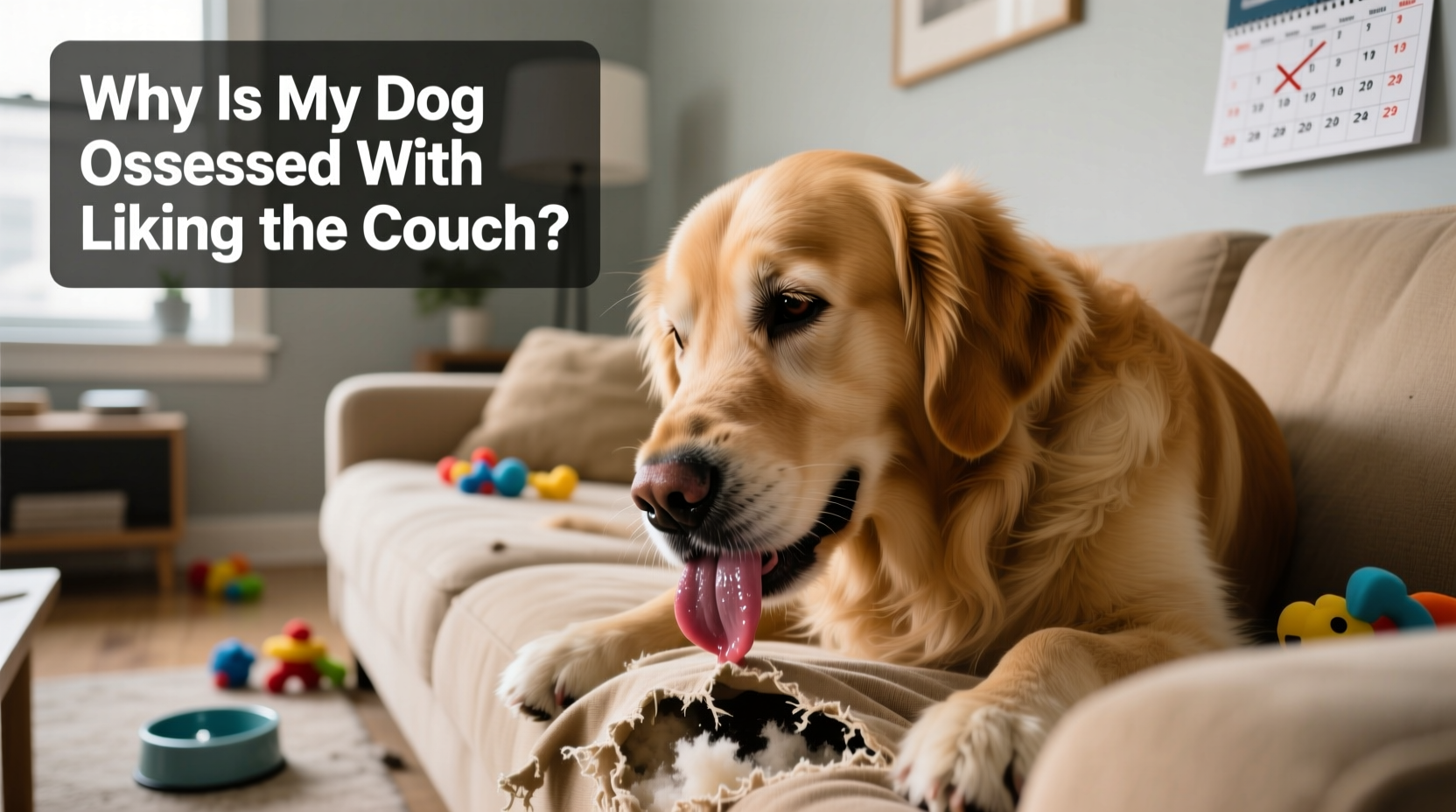 why is my dog obsessed with licking the couch uncovering behavioral triggers