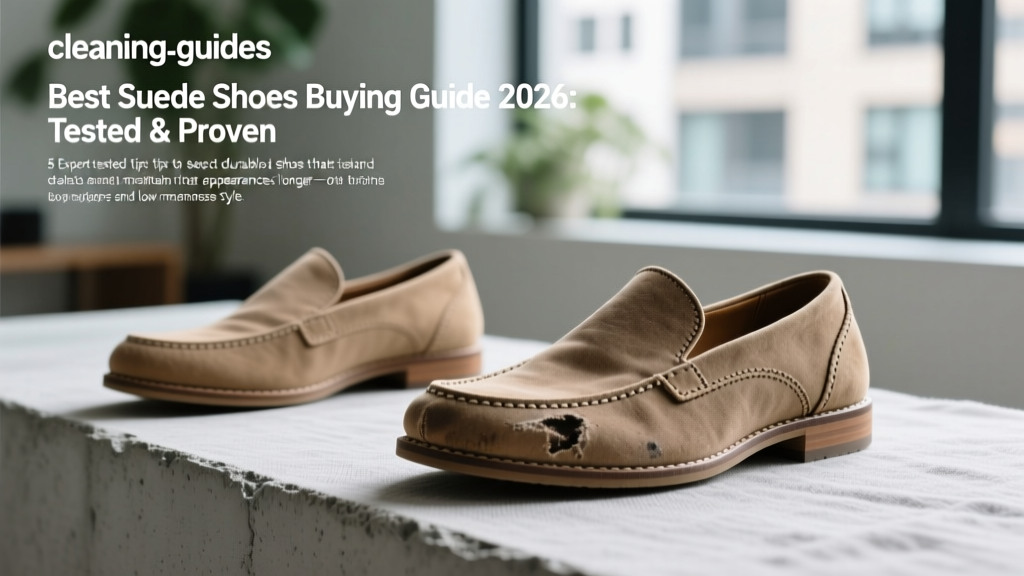 Best Suede Shoes Buying Guide 2026: Tested & Proven