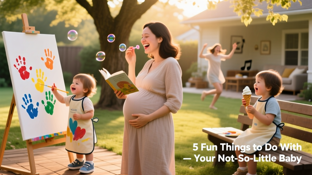 5 Fun Activities To Enjoy With Your Not So Little Baby Video