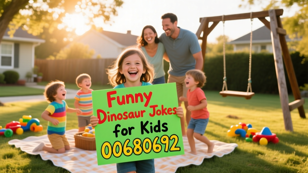 Laughing with Lizards: 47 Hilarious Dinosaur Jokes for Kids (Ages 3–10) That Boost Language Skills, Reduce Stress, and Spark Curiosity