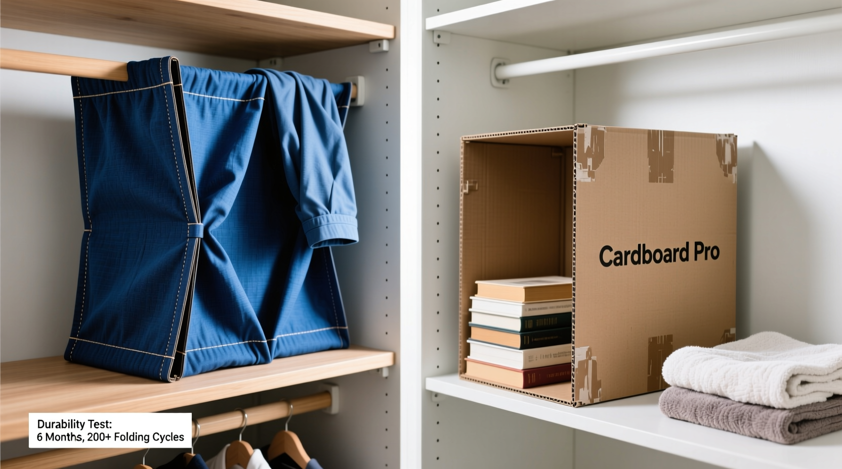 closet organization tips fabric vs cardboard dividers
