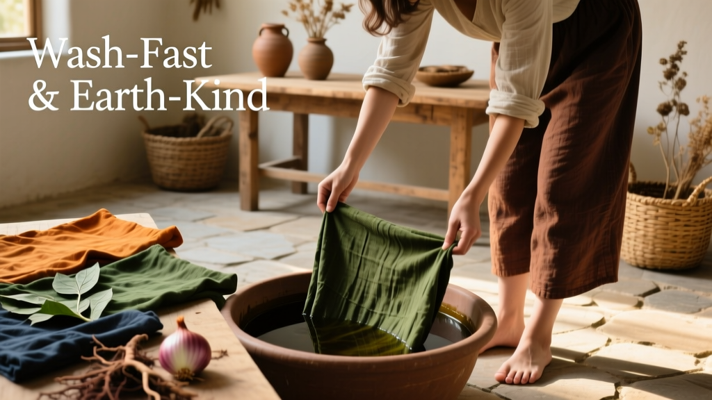 Eco-Dyeing at Home: Natural Dyes That Last Beyond One Wash