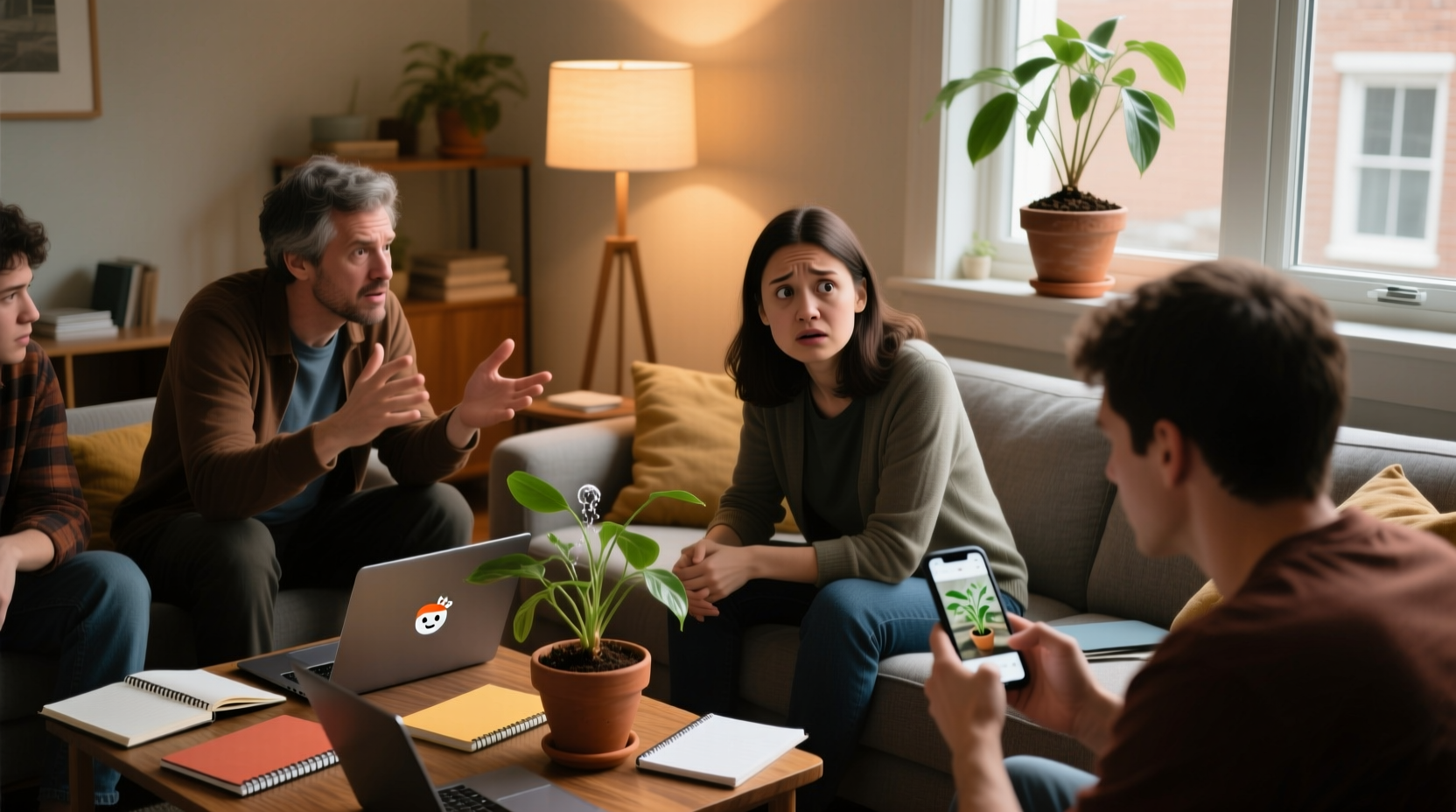 redditors discuss neighbor dispute over plant watering