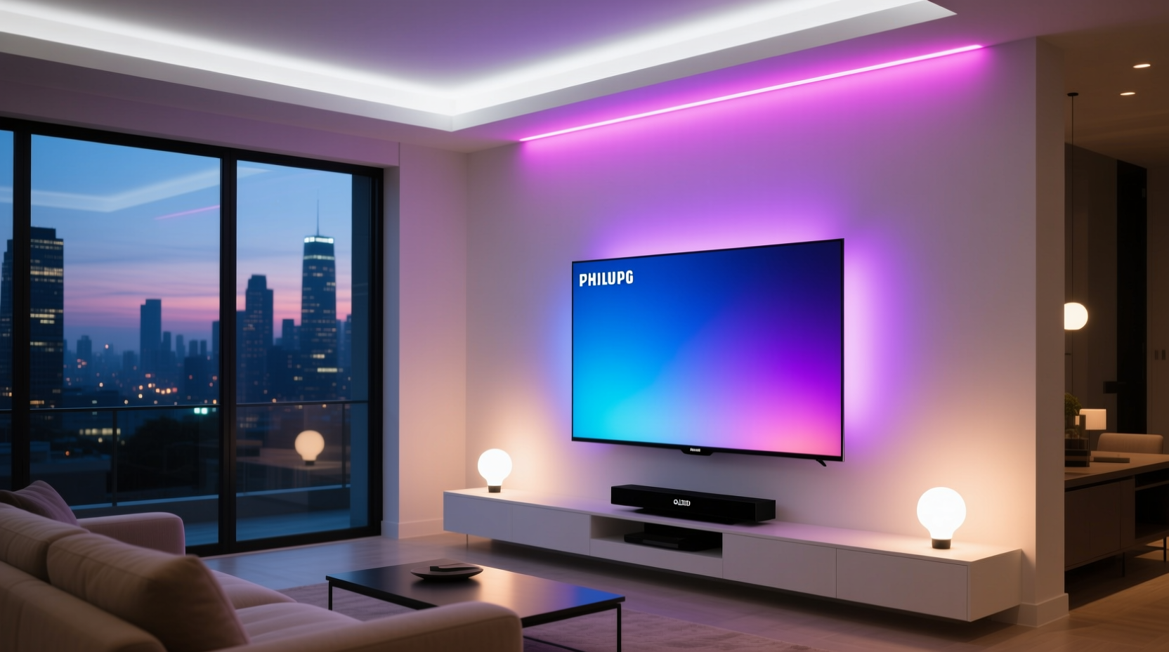 samsung tvs sync with philips hue smart lights