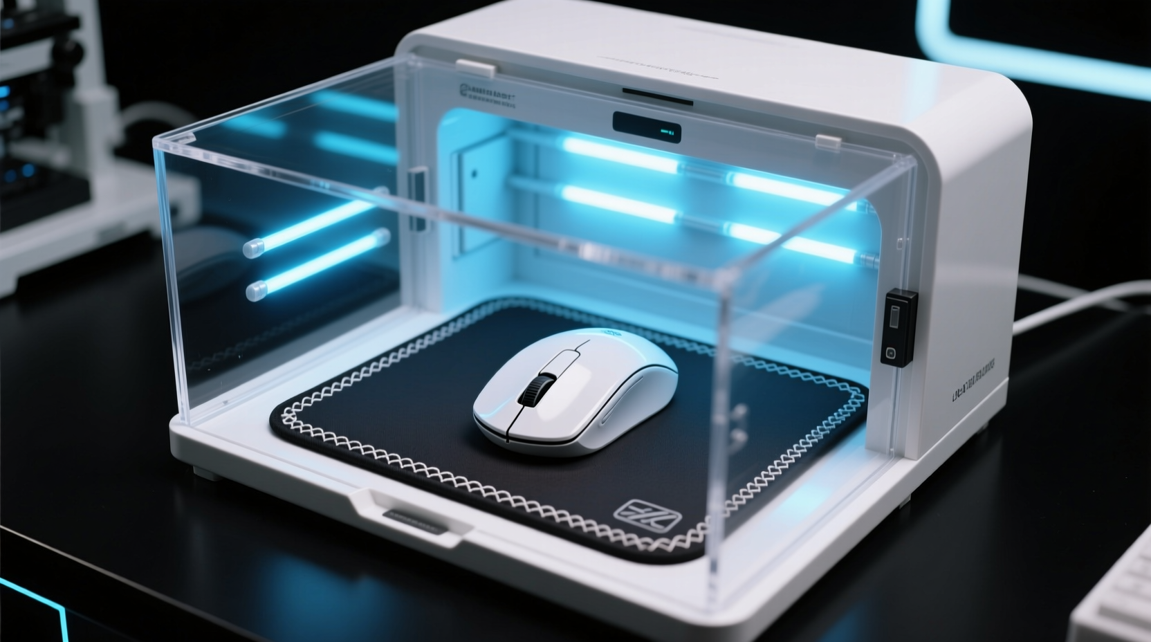 how to sanitize stitched gaming mouse pads safely