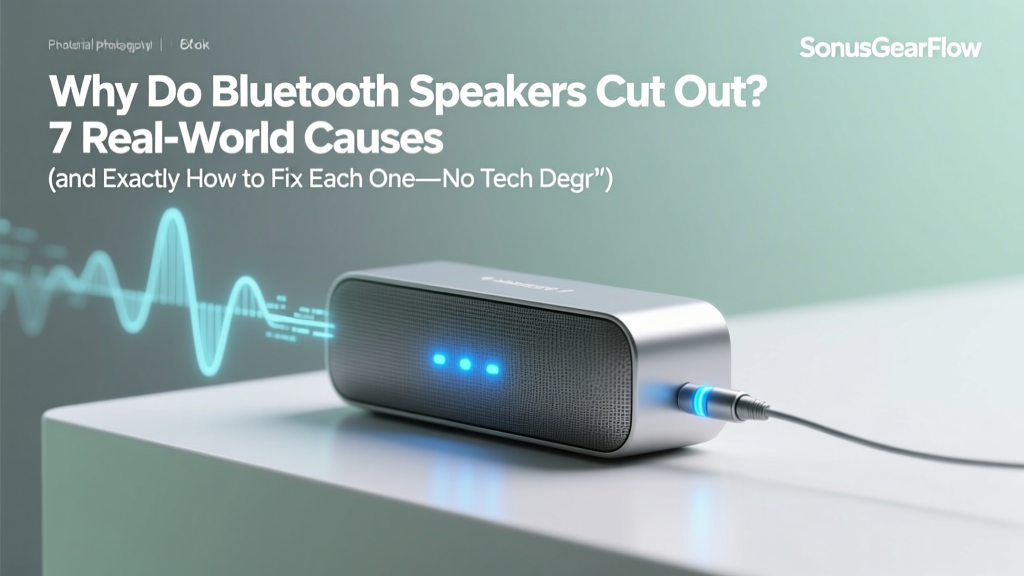 Why Do Bluetooth Speakers Cut Out? (2026)