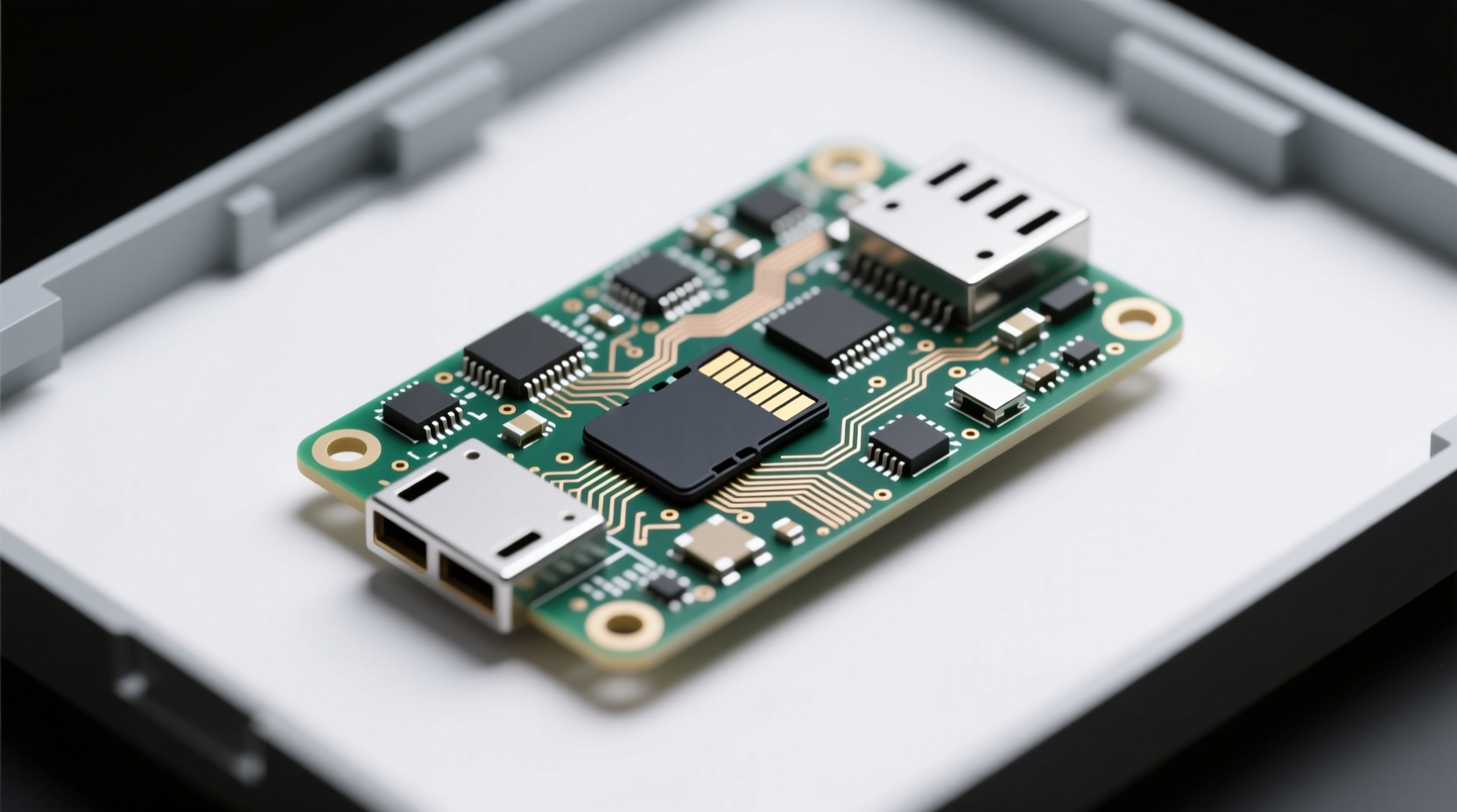 slim down a raspberry pi by removing a ton of component