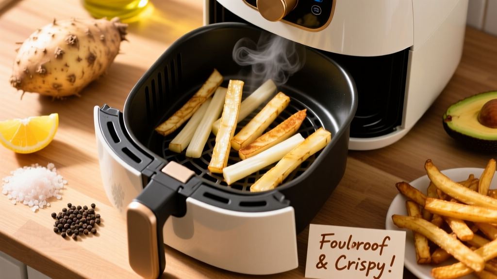 How to Air Fry Jicama: Crispy, Healthy & Foolproof