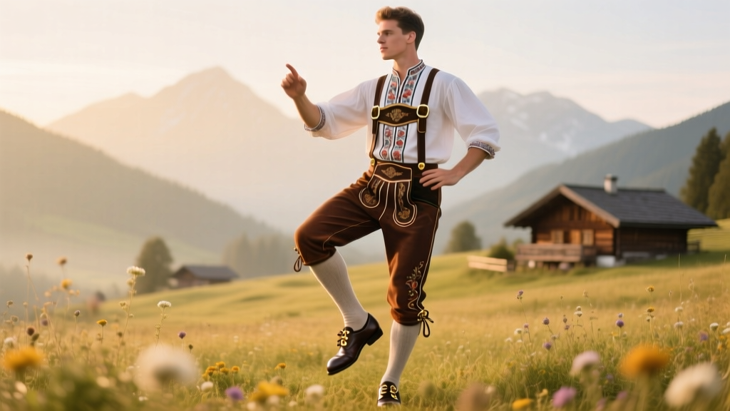 Bavarian Schuhplattler Dance Attire 2026: Lederhosen & Haferl Shoes