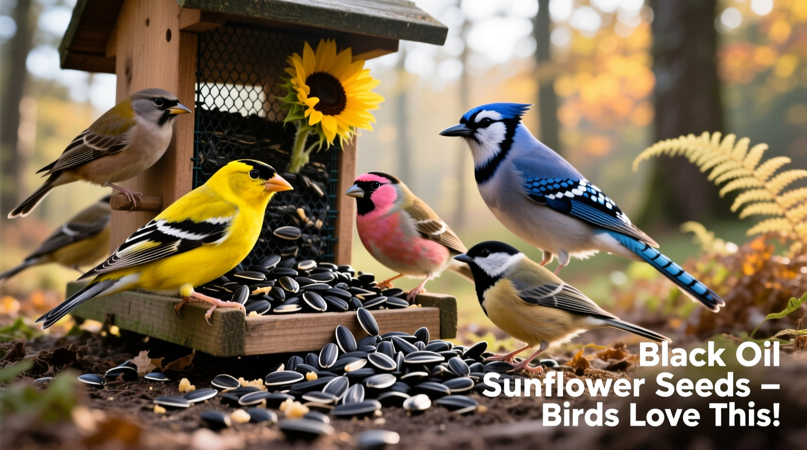 What Birds Like Black Oil Sunflower Seeds
