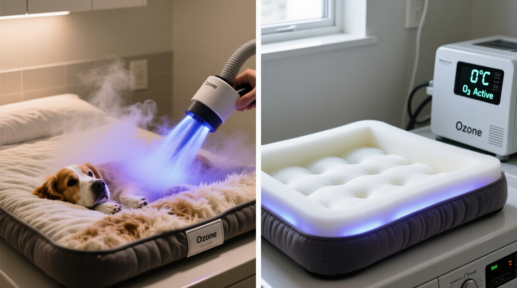 ozone laundry systems for pet odor removal