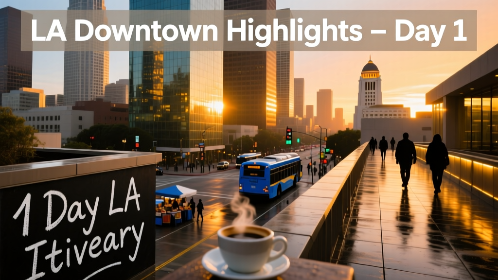 One Day Downtown Los Angeles: A Realistic, Walkable Itinerary for the Curious Traveler