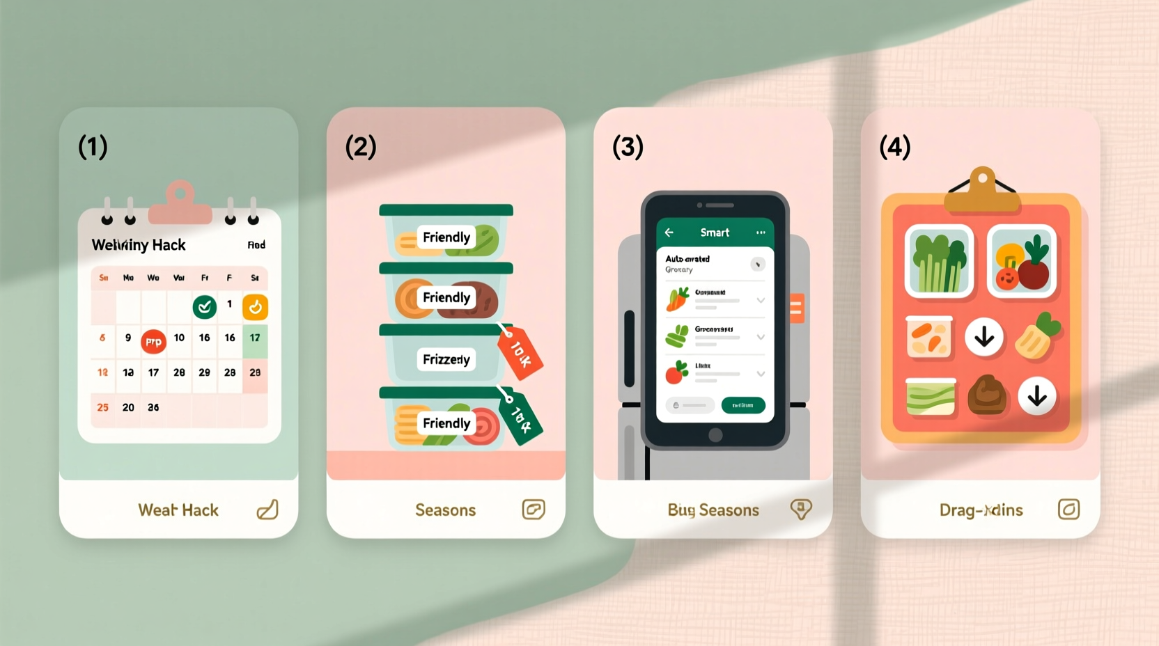4 meal planning hacks for busy seasons